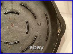 (Rare) HTF, The J. W. Loth Stove Co Waynesboro Va #8 Cast iron Lid