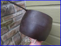 Rare Large #8 Early Lodge Cast Iron Bulge Stew Pot Cracked