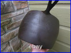Rare Large #8 Early Lodge Cast Iron Bulge Stew Pot Cracked