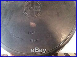 Rare Large Griswold #20 HOTEL Cast Iron Skillet/PanNo Cracks WithSMOKE RING
