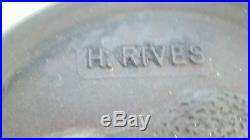 Rare MACA H. Rives 11 HEAVY CAST IRON DUTCH OVEN Buffalo India