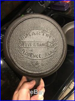 Rare Martin Stove And Range #5 Saucepot Hamburger Logo Lodge Cleaned & Seasoned