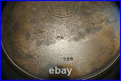 Rare Massive 20 Griswold 728 Erie Cast Iron Skillet Hotel Pan