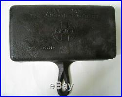 Rare Old Griswold Cast Iron Loaf Pan #877 U. S. A