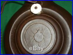 Rare Rare #8 Erie Spider Logo Cast Iron Tea Kettle Sits Flat Pre Griswold