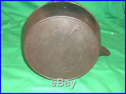 Rare Rare #8 Erie Spider Logo Cast Iron Tea Kettle Sits Flat Pre Griswold