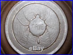 Rare Rare #8 Erie Spider Logo Cast Iron Tea Kettle Sits Flat Pre Griswold