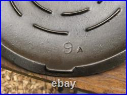 Rare Restored Vtg. Chicago HDWE FDRY Co. Favorite #8 1/2 Deep Skillet With Lid