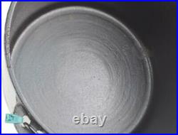 Rare Sidney Hollowware No 6 Cast Iron Flat Bottom Kettle Ex Restored Cond
