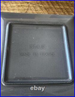 Rare Staub Cast Iron Plates