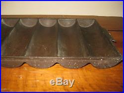 Rare Unmarked Griswold 959 Cast Iron 6 Slot Small Bread Loaf Pan
