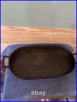 Rare Vintage Birmingham Stove & Range BSR 3052 Fish Fryer Cast Iron Deep 1st Gen