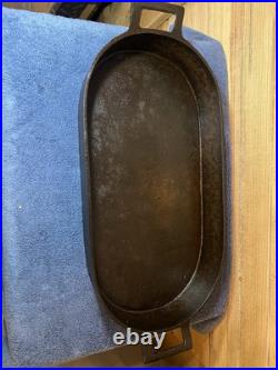 Rare Vintage Birmingham Stove & Range BSR 3052 Fish Fryer Cast Iron Deep 1st Gen