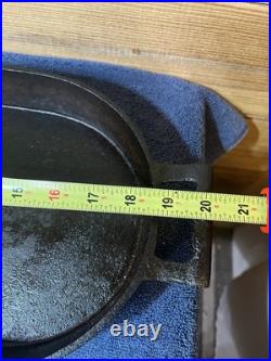 Rare Vintage Birmingham Stove & Range BSR 3052 Fish Fryer Cast Iron Deep 1st Gen