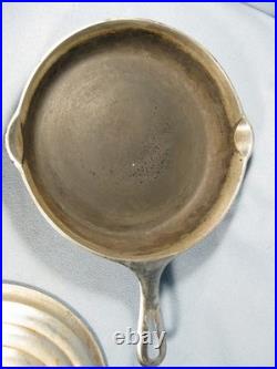 Rare Vintage Detroit USA Cast Iron #8 Lid And Skillet S338-4
