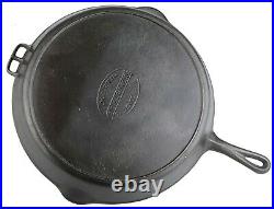 Rare Vintage Martin Stove & Range No 14 Cast Iron Skillet Seasoned Condition