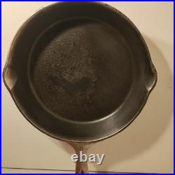 Rare Vintage Wagner Ware Sidney 0 Skillet 10 Pan Heat Cast Iron No. 1058
