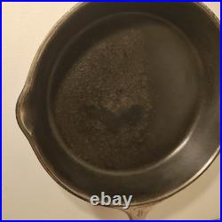 Rare Vintage Wagner Ware Sidney 0 Skillet 10 Pan Heat Cast Iron No. 1058