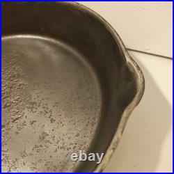 Rare Vintage Wagner Ware Sidney 0 Skillet 10 Pan Heat Cast Iron No. 1058