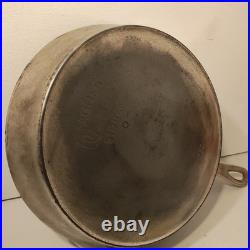 Rare Vintage Wagner Ware Sidney 0 Skillet 10 Pan Heat Cast Iron No. 1058
