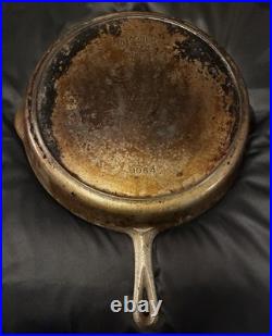 Rare Vintage Wagner Ware Sidney -O- No. 14 Cast Iron Skillet #1064