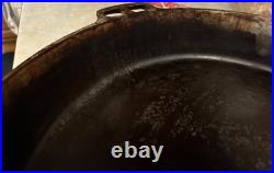 Rare Vintage Wagner Ware Sidney -O- No. 14 Cast Iron Skillet #1064