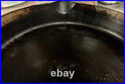 Rare Vintage Wagner Ware Sidney -O- No. 14 Cast Iron Skillet #1064