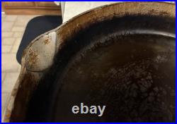 Rare Vintage Wagner Ware Sidney -O- No. 14 Cast Iron Skillet #1064