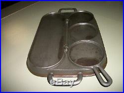 Rare Vtg. Flip Restraurant Pancake Griddle Cast Iron/Unmarked Griswold/Wagner