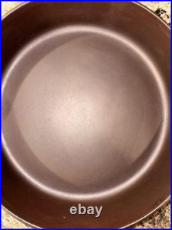 Restored 1910 Era Lodge #8 No-Notch Cast Iron Skillet Arc Logo withRaised Number