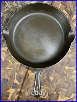 Restored GRISWOLD Cast Iron SKILLET Pan #10 Small Logo 12