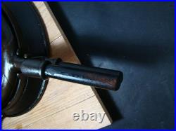 Restored Griswold Cast Iron ERIE The American Finger Hinged Waffle Iron 88 -93 Restored Griswold Cast Iron ERIE The American Finger Hinged Waffle Iron 88 -93