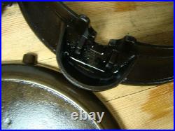 Restored Griswold Cast Iron ERIE The American Finger Hinged Waffle Iron 88 -93