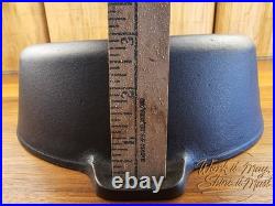 Restored Wagner Ware #8 Chicken Fryer 10.5 Vintage Cast Iron Skillet