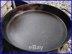 S-k Sk Lodge Large Number 20 Inch Cast Iron Skillet Two Handles