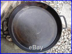 S-k Sk Lodge Large Number 20 Inch Cast Iron Skillet Two Handles