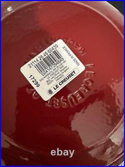 SALE! Le Creuset 4.1L cast iron Marmite RED NEW