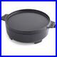 SALE! Weber 8859 Dutch Oven Duo 7.25-Quart Cast Iron Dutch Oven