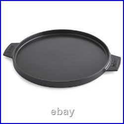 SALE! Weber 8859 Dutch Oven Duo 7.25-Quart Cast Iron Dutch Oven