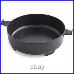 SALE! Weber 8859 Dutch Oven Duo 7.25-Quart Cast Iron Dutch Oven