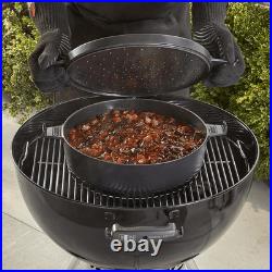 SALE! Weber 8859 Dutch Oven Duo 7.25-Quart Cast Iron Dutch Oven