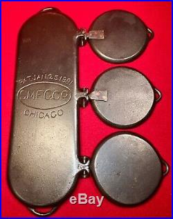 SMFG Chicago 1891 Cast Iron Flop Griddle
