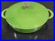 STAUB #24 Apple Green ENAMEL CAST IRON FRENCH DUTCH OVEN pot 9 1/2 2.5 QUART