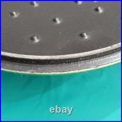 STAUB #24 Apple Green ENAMEL CAST IRON FRENCH DUTCH OVEN pot 9 1/2 2.5 QUART