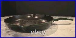 STAUB Cast Iron 30cm / 12 Skillet Double Spout color SAFFRON Gently Used