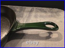 STAUB Cast Iron 30cm / 12 Skillet Double Spout color SAFFRON Gently Used