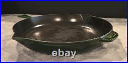 STAUB Cast Iron 30cm / 12 Skillet Double Spout color SAFFRON Gently Used