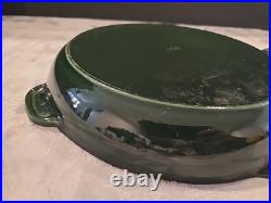 STAUB Cast Iron 30cm / 12 Skillet Double Spout color SAFFRON Gently Used