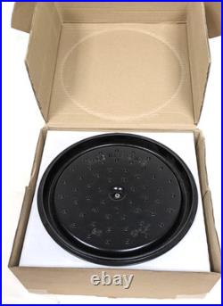 STAUB Cast Iron Round Cocotte 26cm 5L Black Dutch Oven New (Damaged Box)