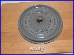 STAUD Cast Iron 7 qt, Round, Dutch Oven, Cherry